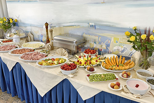 Hotel mit Restaurant Frühstuck Lignano